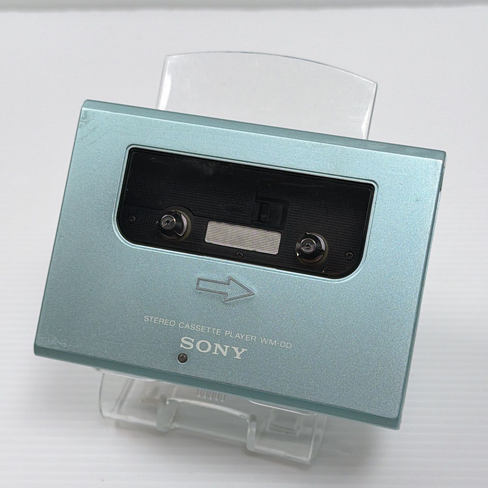 ソニー ウォークマン SONY WALKMAN DD WM-DD 本体 ホリデーブルー ケース付き 動作未 現状品 ポータブルカセットプレーヤー