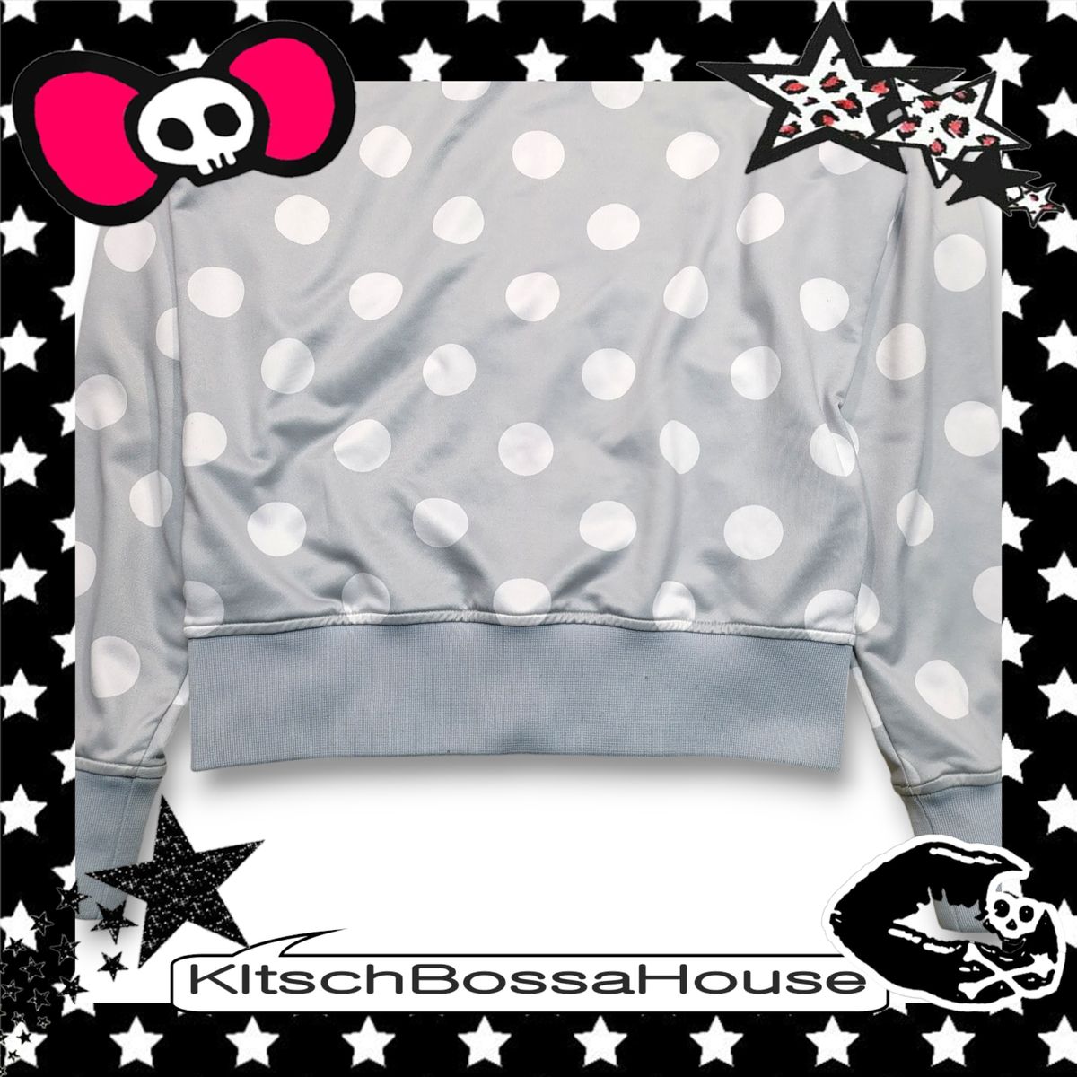 90 THE NORTH FACE ザノースフェイス グレー ピンク ドット ジャージ トラックジャージ GULLKHAN_COM