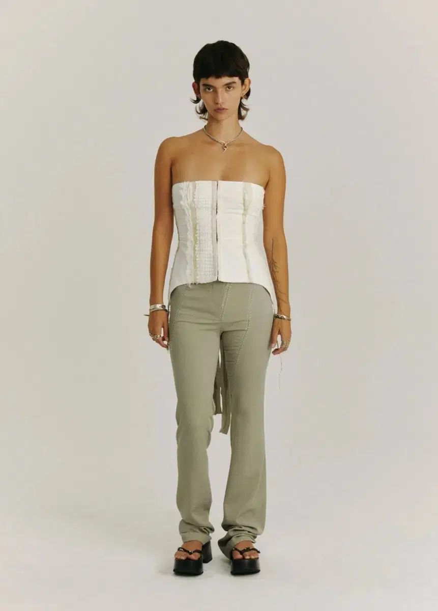 HYEIN SEO 혜인서 クロス スティッチ ズボン SIZE 1