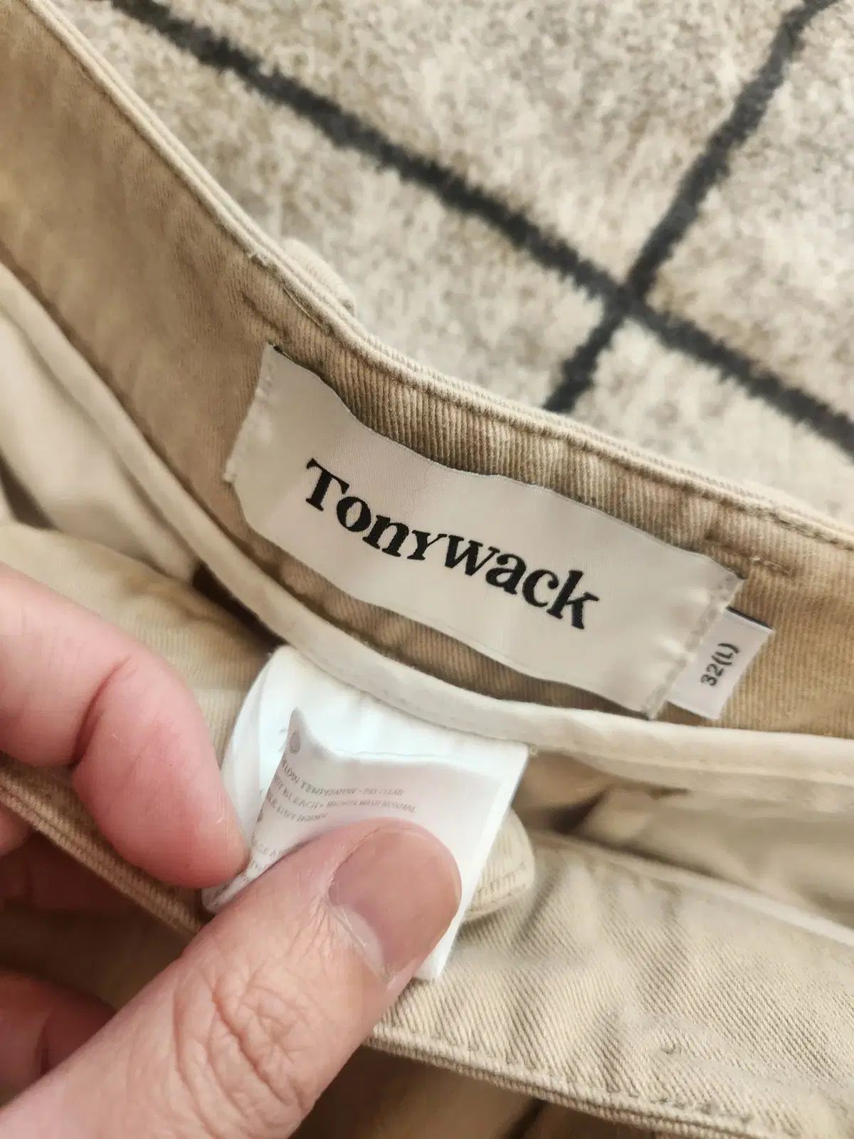  Tonywack ワイド ベージュ チノパンツ サイズ 32 チノパン パンツ