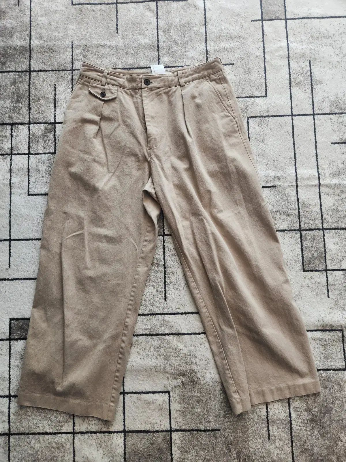 Tonywack ワイド ベージュ チノパンツ サイズ 32