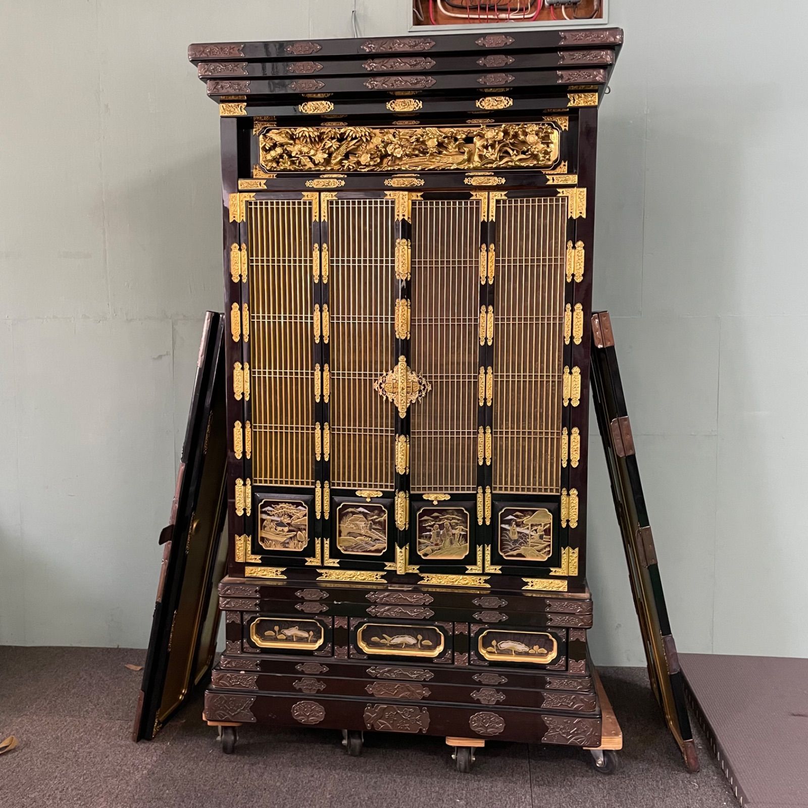 ♭ 金仏壇 高さ172cm 仏具 仏壇