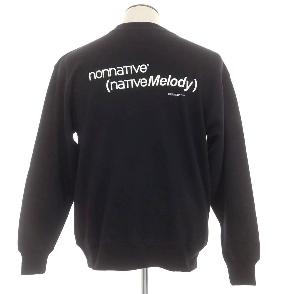 【中古】アーティストプルーフ ARTIST PROOF × FRGMT × nonnative 2025年春夏 コットン クルーネック スウェット ブラック【サイズL】【メンズ】 中古】アーティストプルーフ ARTIST PROOF × FRGMT × nonnative 2025年