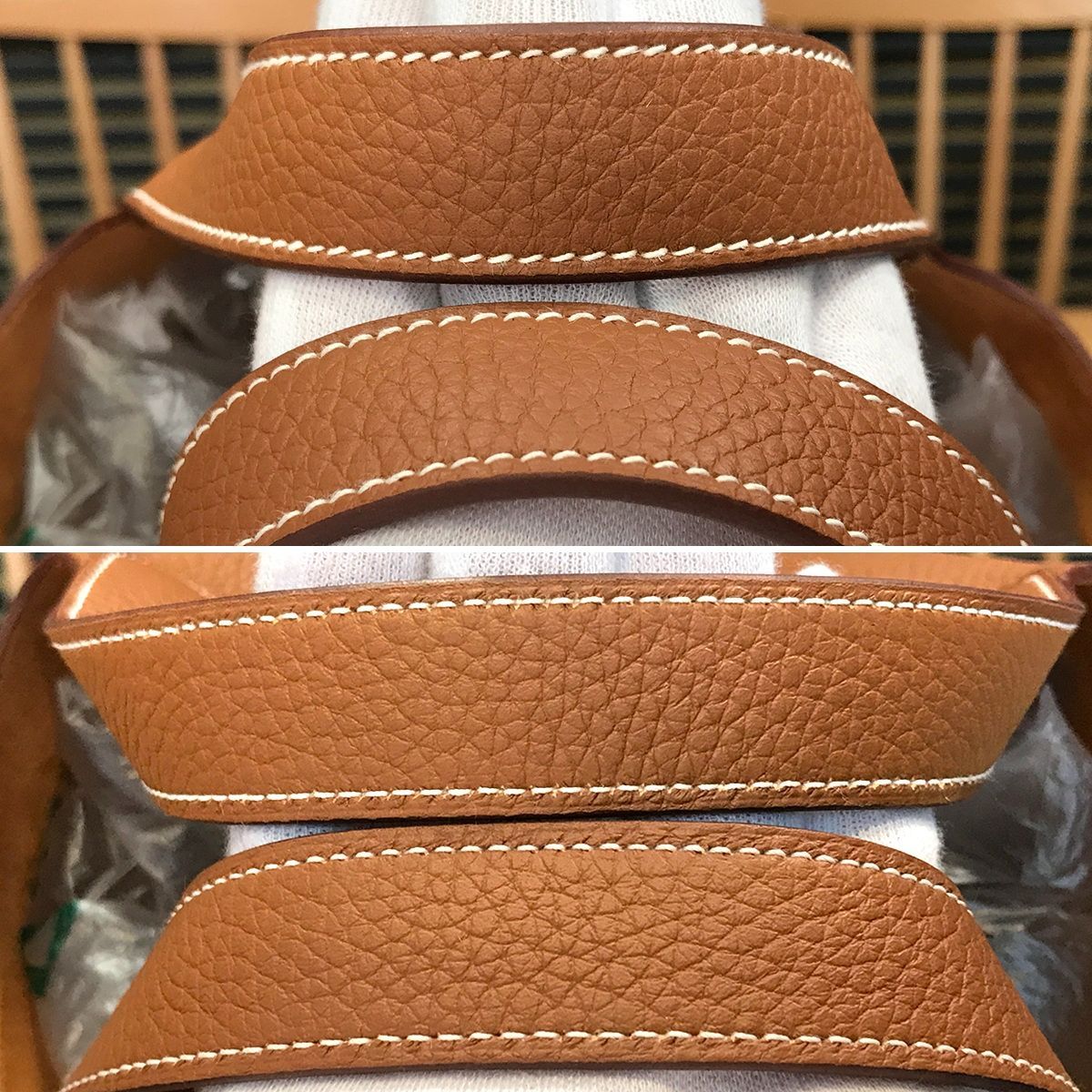 未使用 エルメス 入手困難 ピコタンロックPM トリヨン ゴールド SV金具 