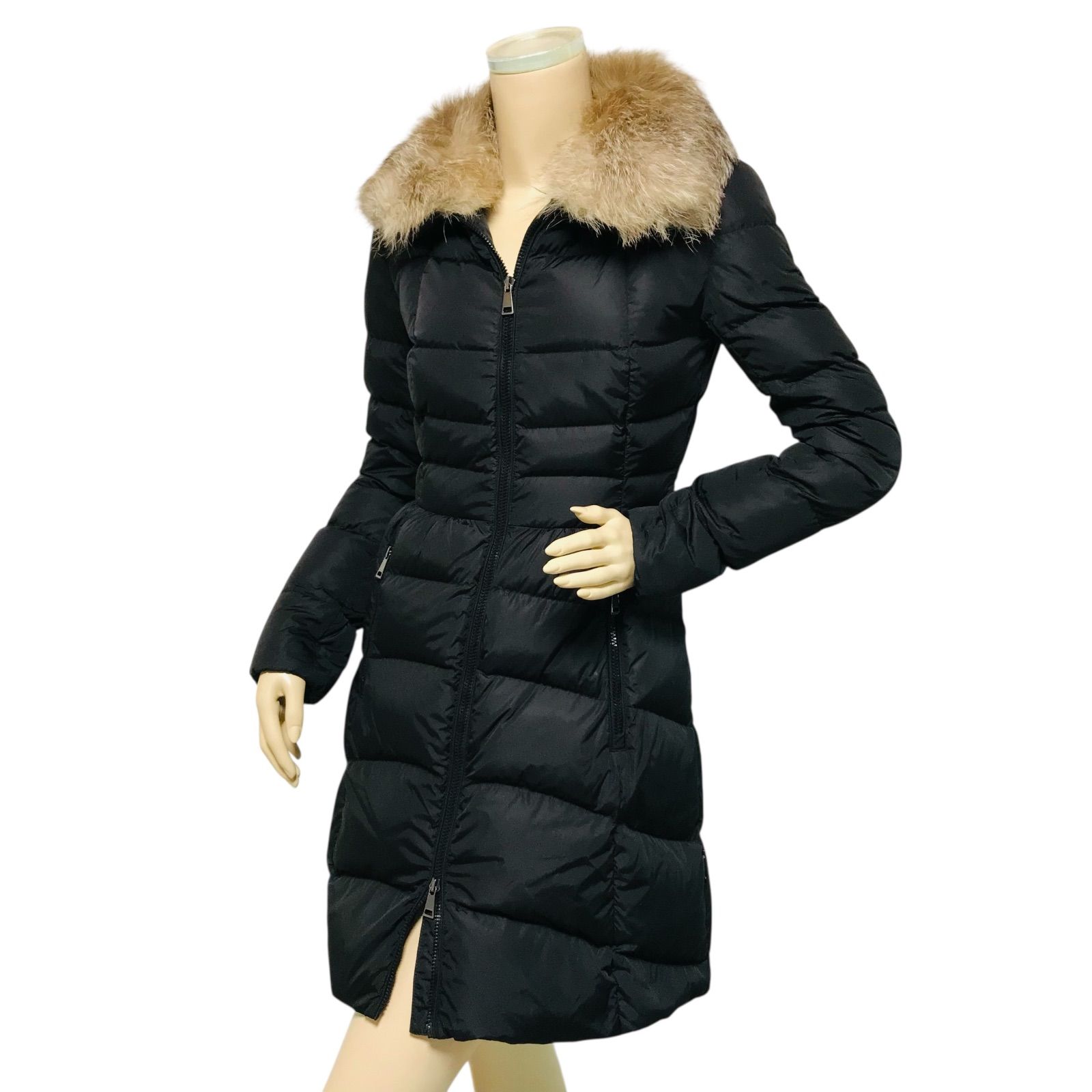 『極美品』MONCLER HIRONDELLE ロングダウンジャケット 美品☆MONCLER・モンクレール HIRONDELLE レディース ブランドロゴタグ