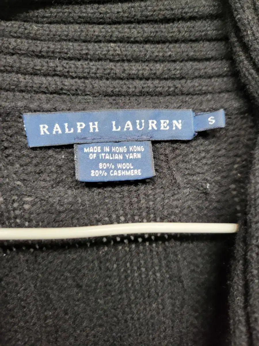 ポロ S ケーブル ニット カーディガン 実寸47-90