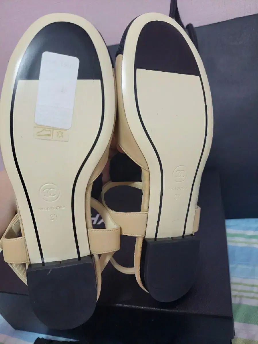  CHANEL シャネル カメリア リボン MARY JANE メリージェーン バレリーナ フラットシューズ ストラップ プリンセス サンダル サンダル サンダル ミュール