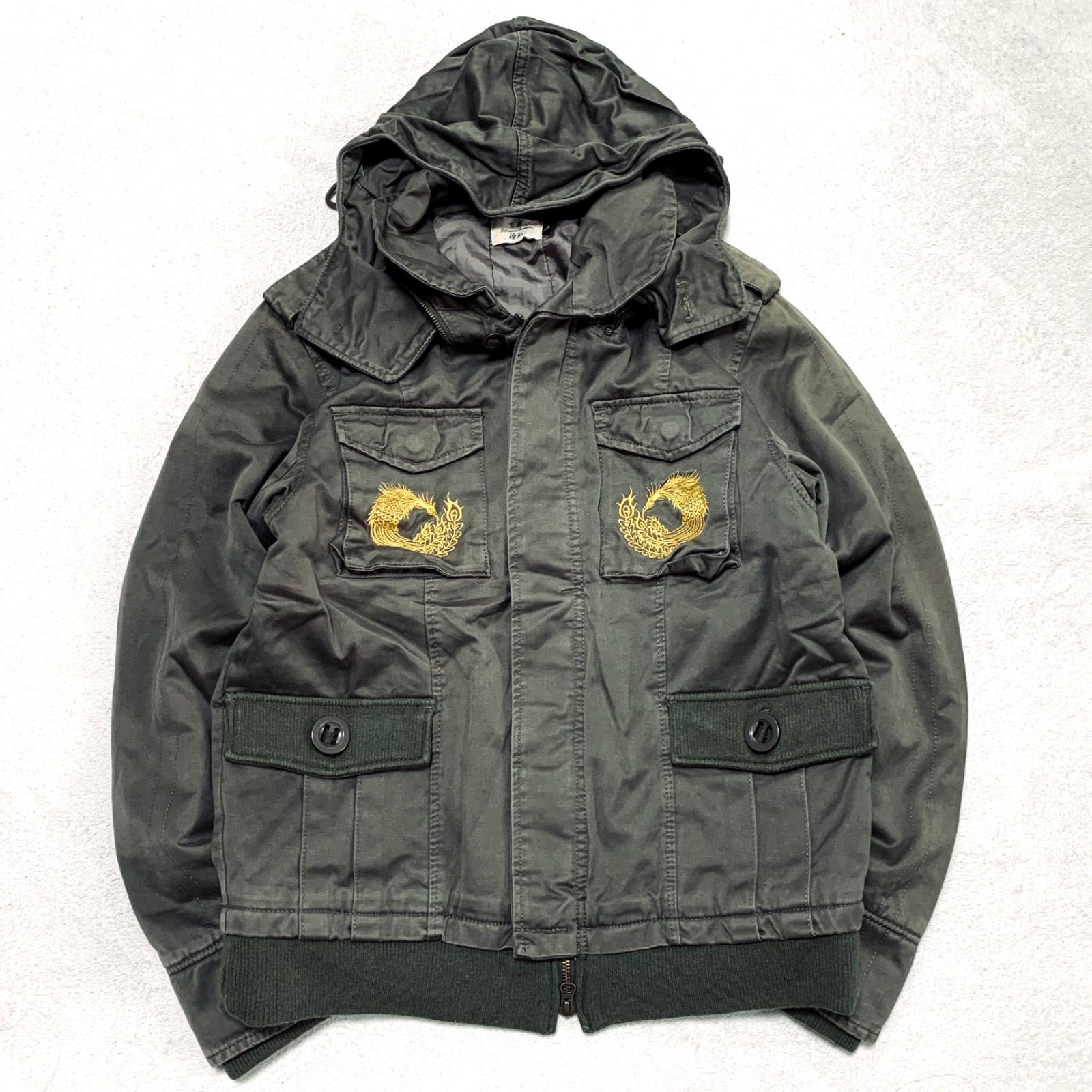 百花繚乱 M-65 ミリタリージャケット フィールドジャケット BDU 