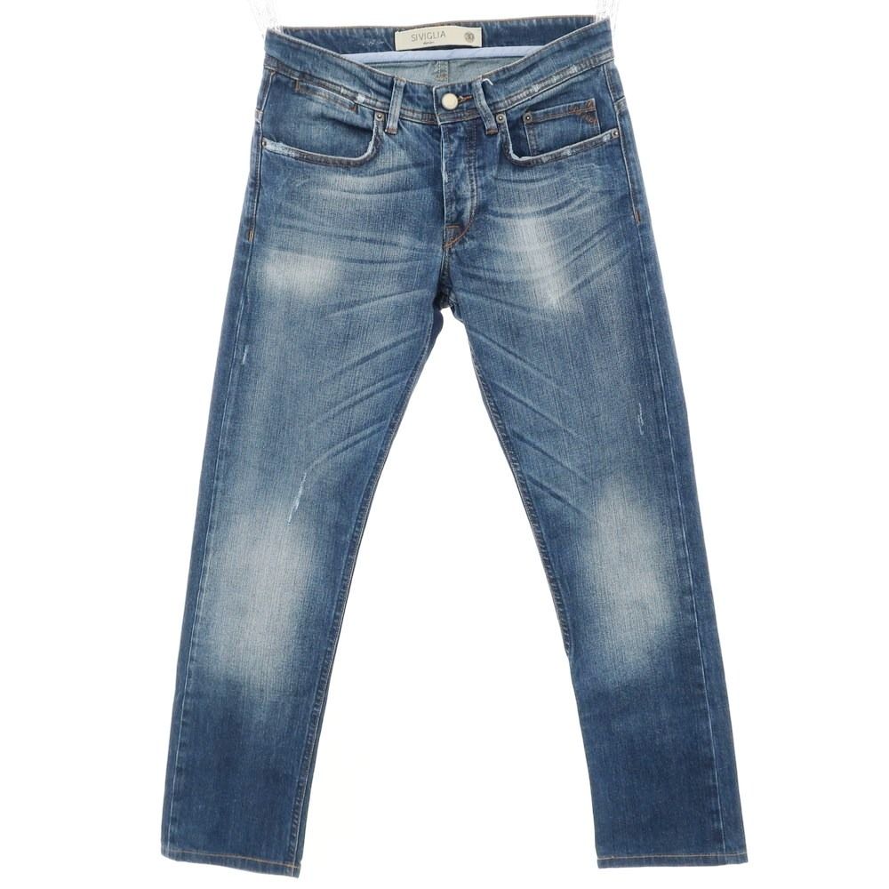 SIVIGLIA ストレッチ - 中古シビリア コットン ダメージ加工 ユーズド 