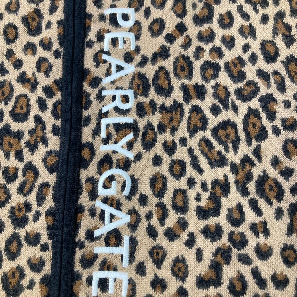 サイズ 6 PEARLY GATES パーリーゲイツ カシミヤ混 ニット ジップジャケット レオパード柄 ブラウン系 240101543899 ゴルフウェア メンズ ストスト LLC-HASEGAWATOSO_COM