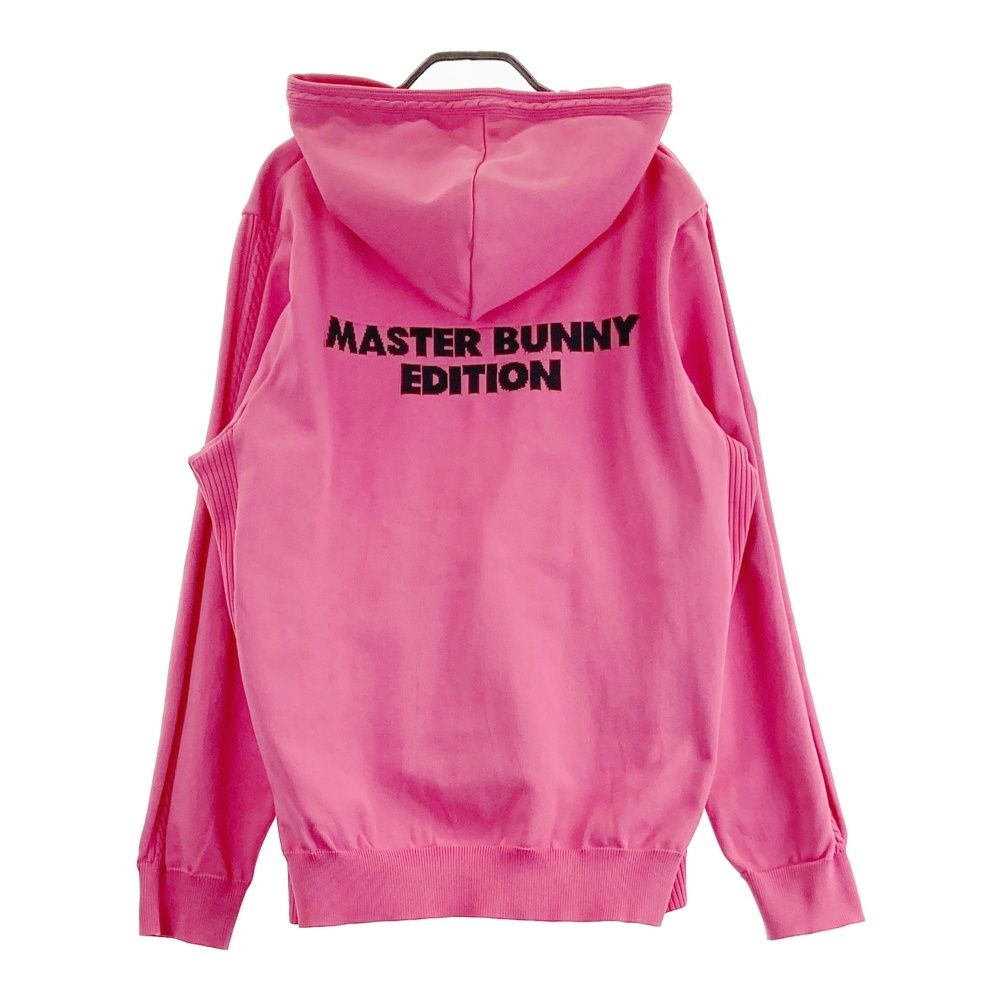 サイズ 6 MASTER BUNNY EDITION マスターバニーエディション 長袖 ニットパーカー ピンク系 240101544114 ゴルフウェア メンズ ストスト