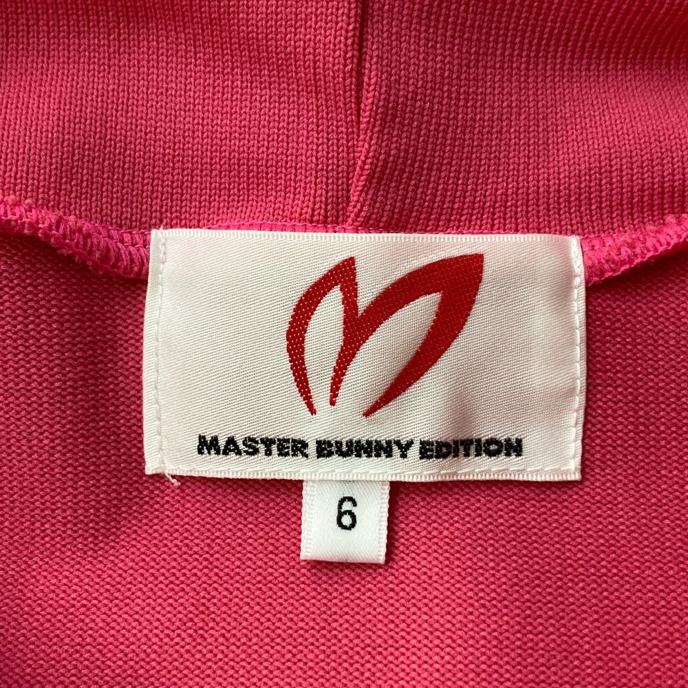 サイズ 6 MASTER BUNNY EDITION マスターバニーエディション 長袖 ニットパーカー ピンク系 240101544114 ゴルフウェア メンズ ストスト LLC-HASEGAWATOSO_COM
