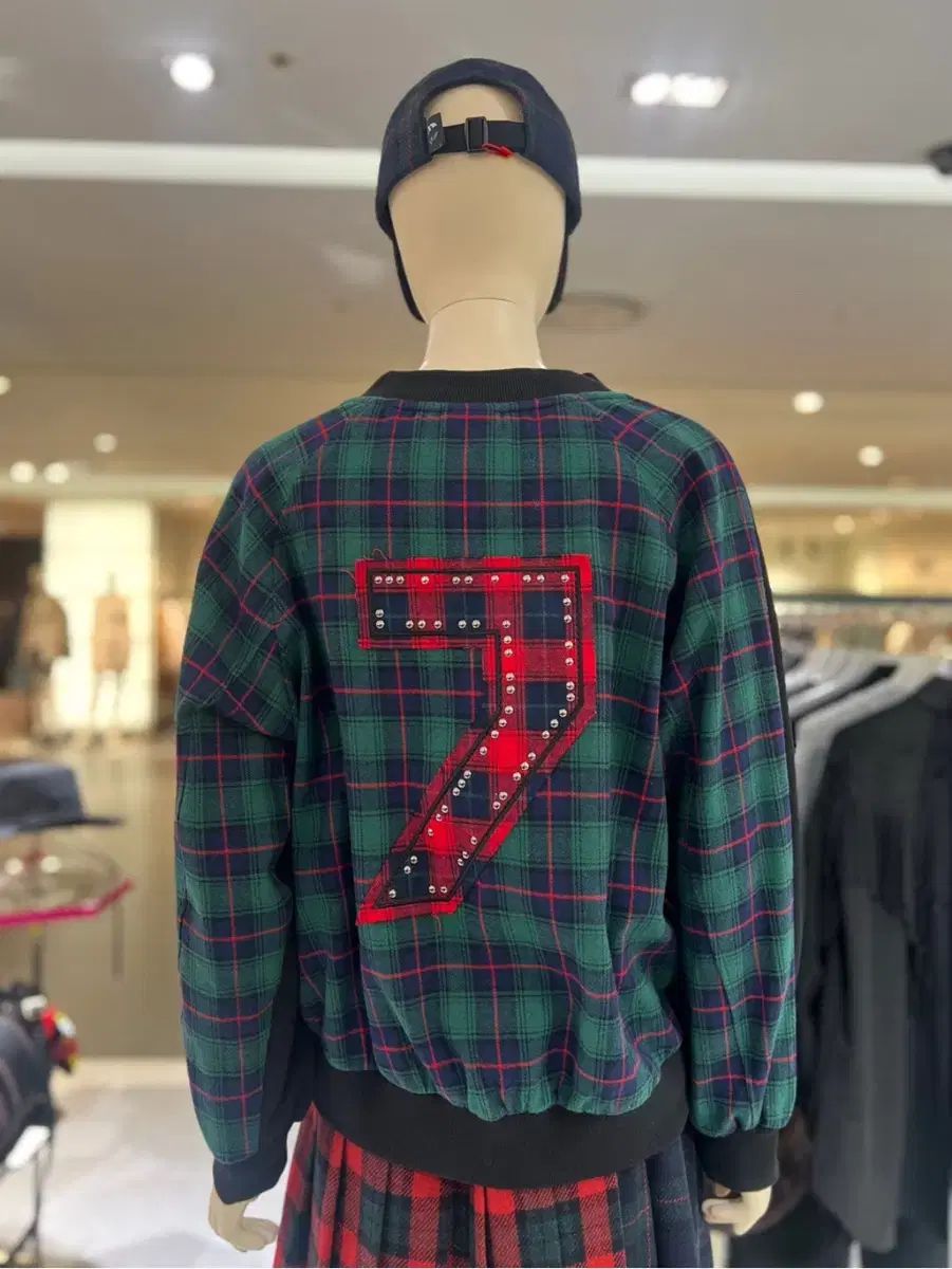  LUCKY ラッキーシュエトゥ ホリデー CHECK スウェット 36 トレーナー スウェット トップス