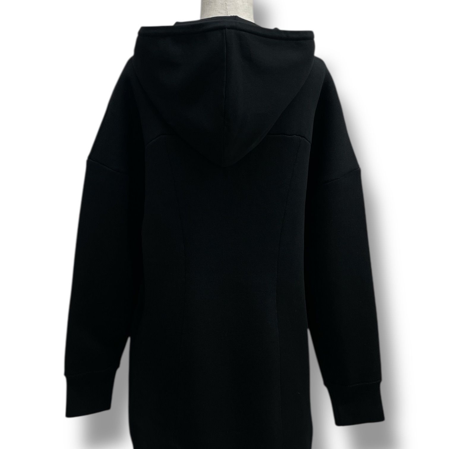 【美品】CLANE ワンピース CLANE クラネ HOODED LONG KNIT ONEPIECE ロングニットワンピース