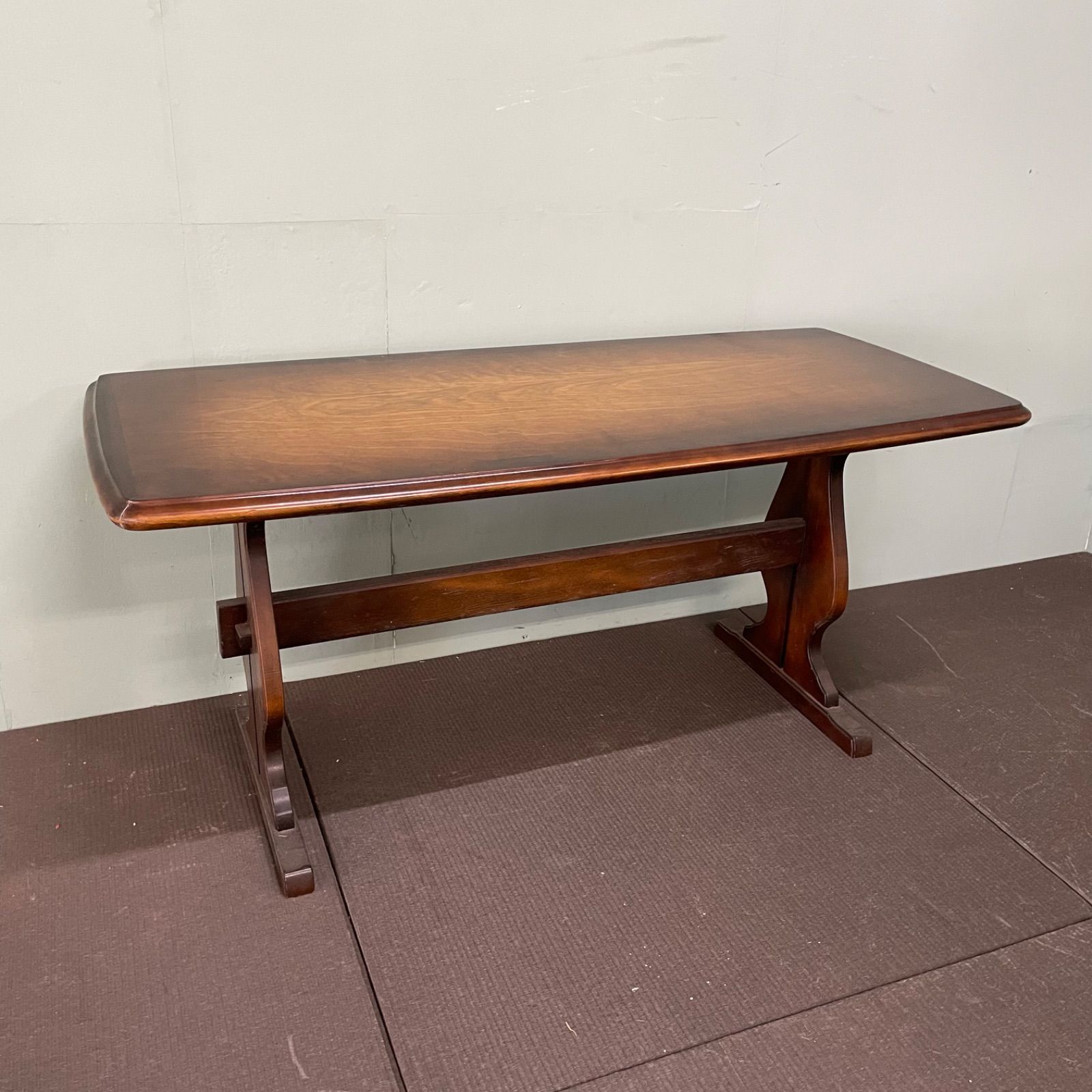 ♭ 和製ビンテージ 飛騨産業 キツツキ センターテーブル コーヒーテーブル 机 リビング