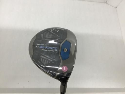 キャロウェイ PARADYM Ai SMOKE MAX FAST 3W レディース フェアウェイウッド FW ELDIO 40 for CW Ai SMOKE FW フレックスL レディース 女性用 右利き 右用 Nランク ゴルフクラブ