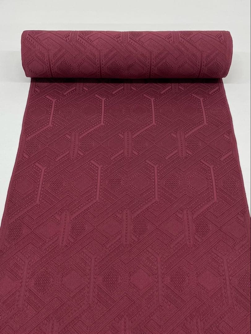 コート地 ふくれ織 紋意匠 正絹 反物 - メルカリ