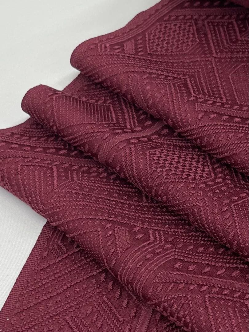 コート地 ふくれ織 紋意匠 正絹 反物 - メルカリ