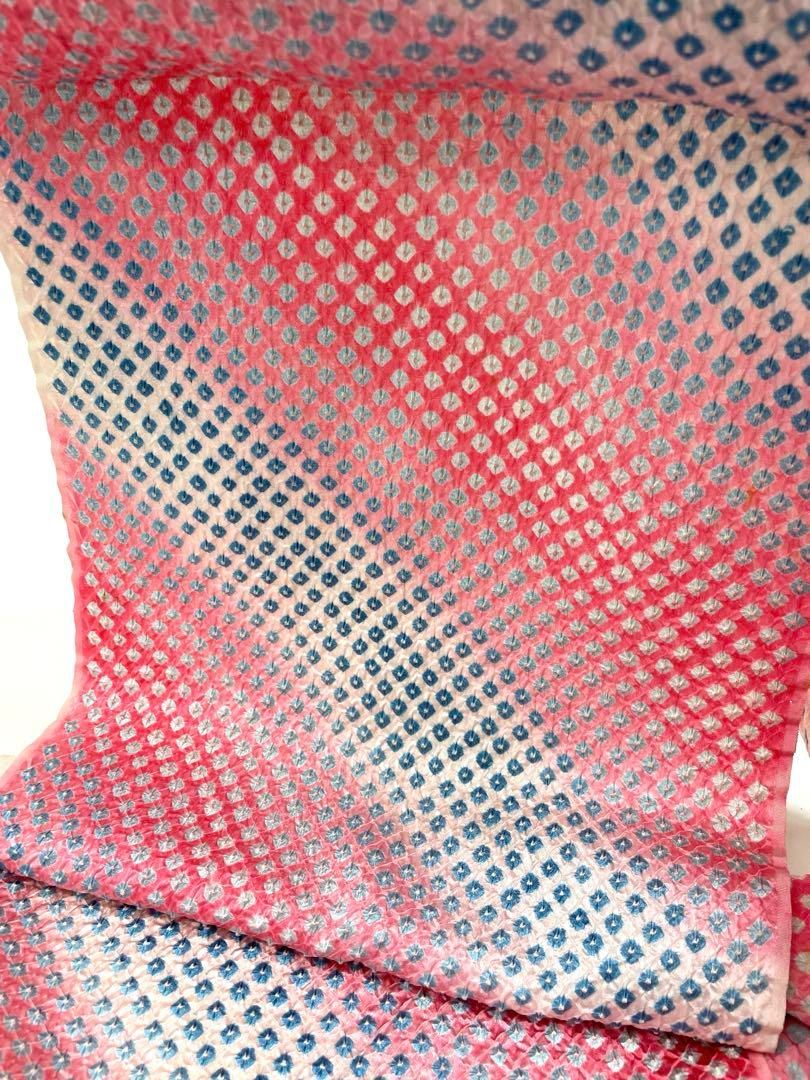 コート地 総絞り 紋意匠 正絹 反物 - メルカリ