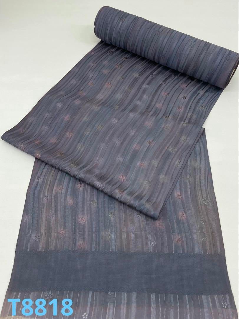 コート地 ふくれ織 紋意匠 花文様 正絹 反物 - メルカリ