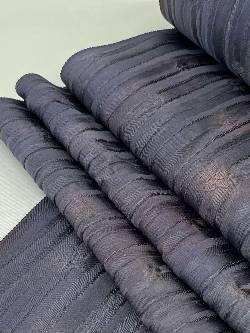 コート地 ふくれ織 紋意匠 花文様 正絹 反物 - メルカリ