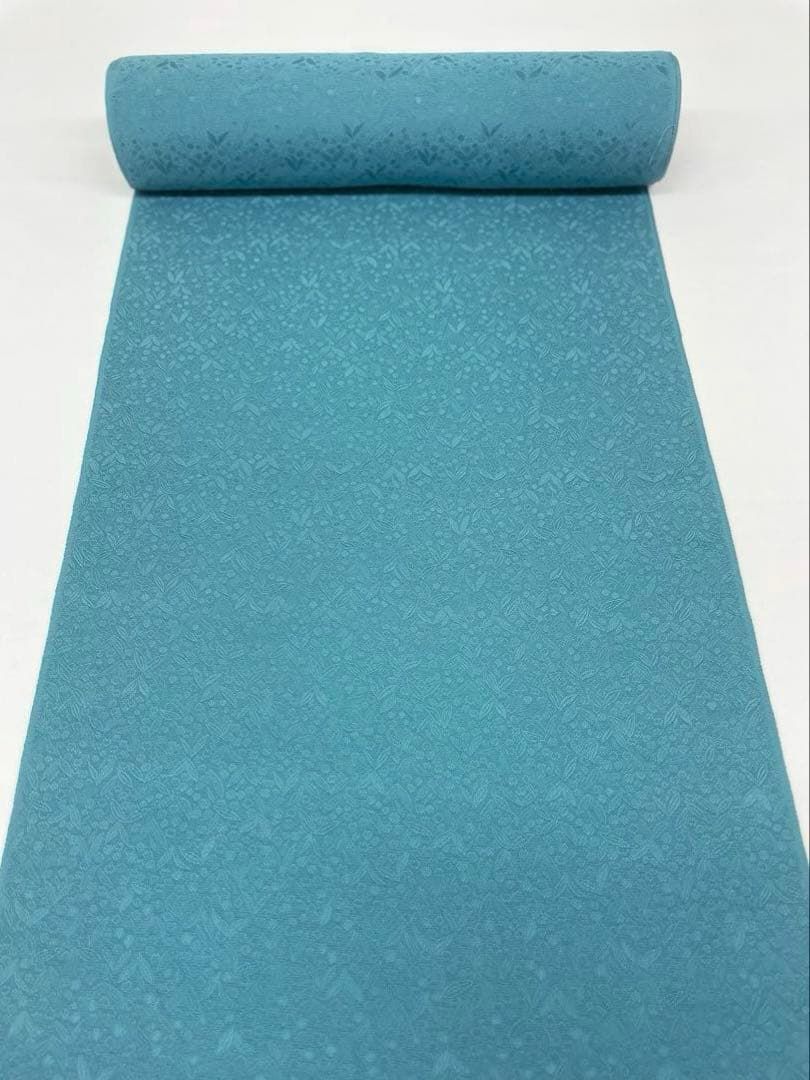 色無地 南天文様 紋意匠 正絹 反物 色無地 南天文様 紋意匠 正絹 反物