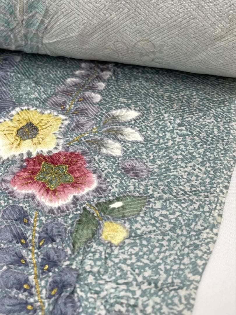 小紋 辻ヶ花 紋意匠 型染め 正絹 反物 小紋 辻ヶ花 紋意匠 型染め 正絹 反物 小紋 辻ヶ花 紋意匠