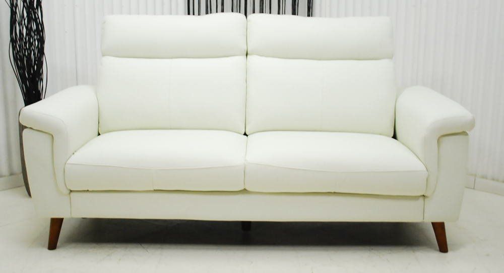 アウトレット 現品限り 一部 大 スタイリッシュモダン ３人掛けソファー ホワイト 白系 リビング家具 230911-3pソファー NEXPOTALLINN_EU