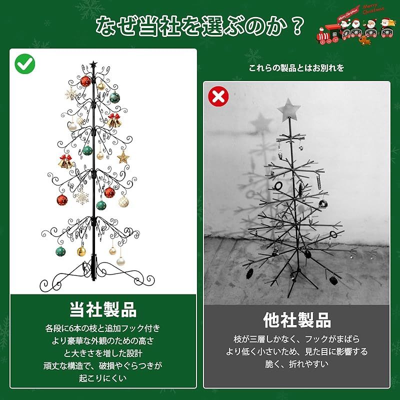 144個の装飾フック