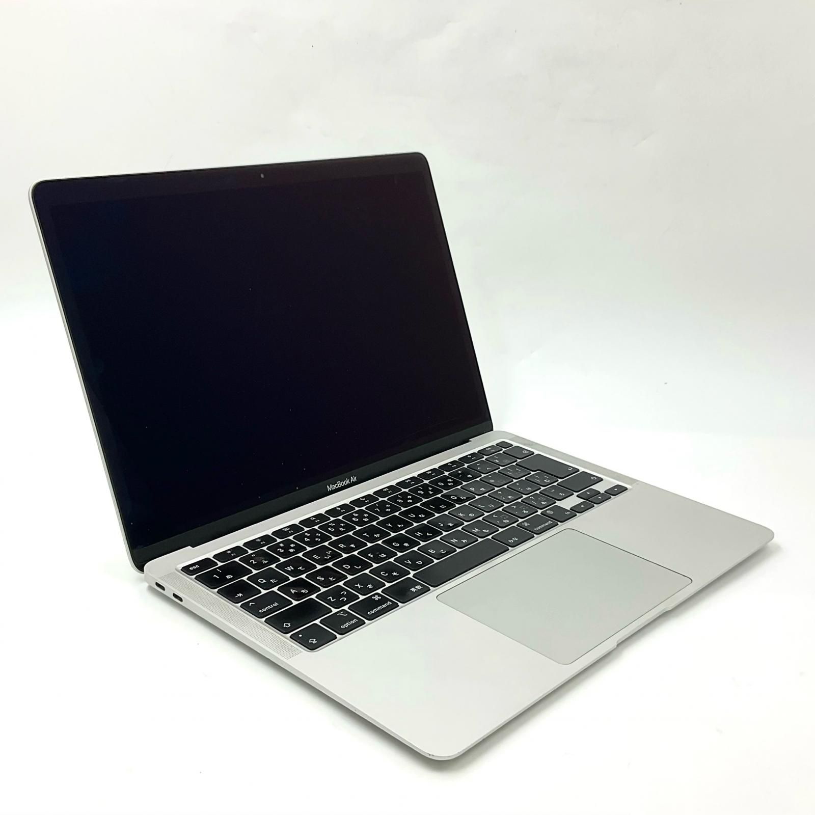 Apple MacBook Air 13インチ 2020 Apple M1 8GB SSD 256GB シルバー 89 動作 済 全額返金保証 最速発送
