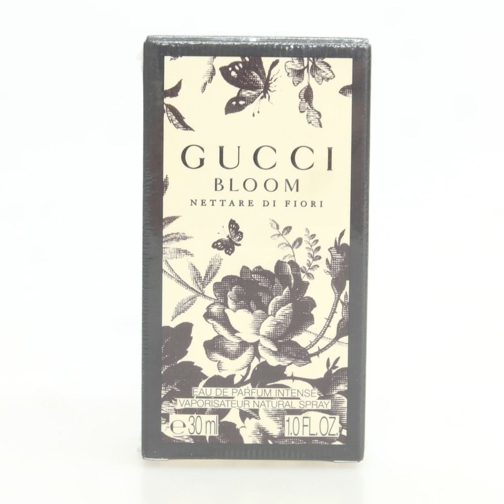 【中古】【未使用】グッチ GUCCI BLOOM NETTARE DI FIORI オードパルファム 香水 フレグランス クリームxブラック【サイズ30ml】【レディース】