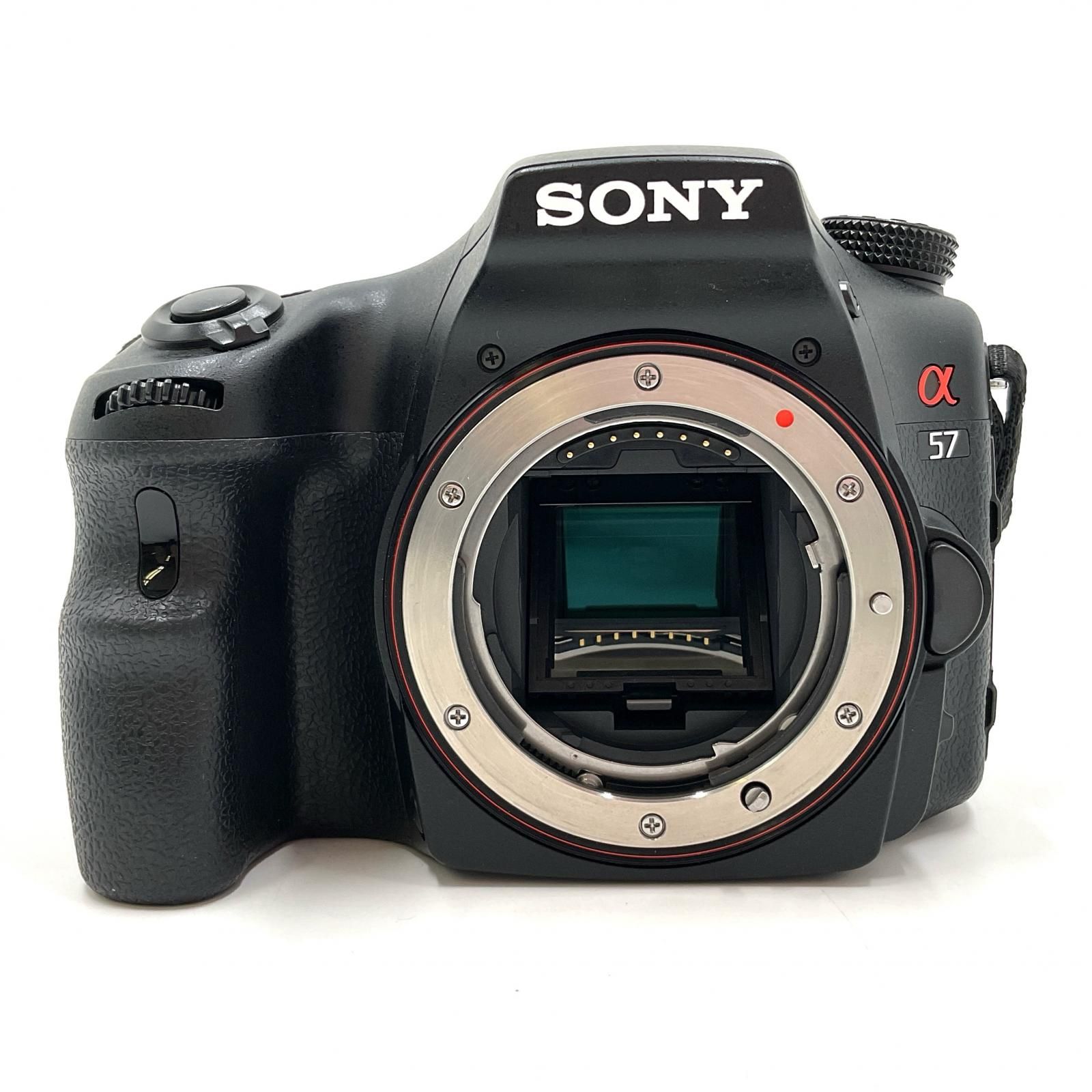 全額返金保証】【最速発送】Sony デジタル一眼 α57 SLT-A57 ボディ 