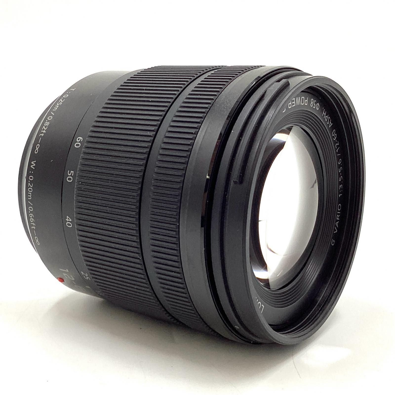 全額返金保証 最速発送 Panasonic LUMIX G VARIO 12-60mm F3.5-5.6 ASPH. POWER O.I.S. H-FS12060 超 動作 済