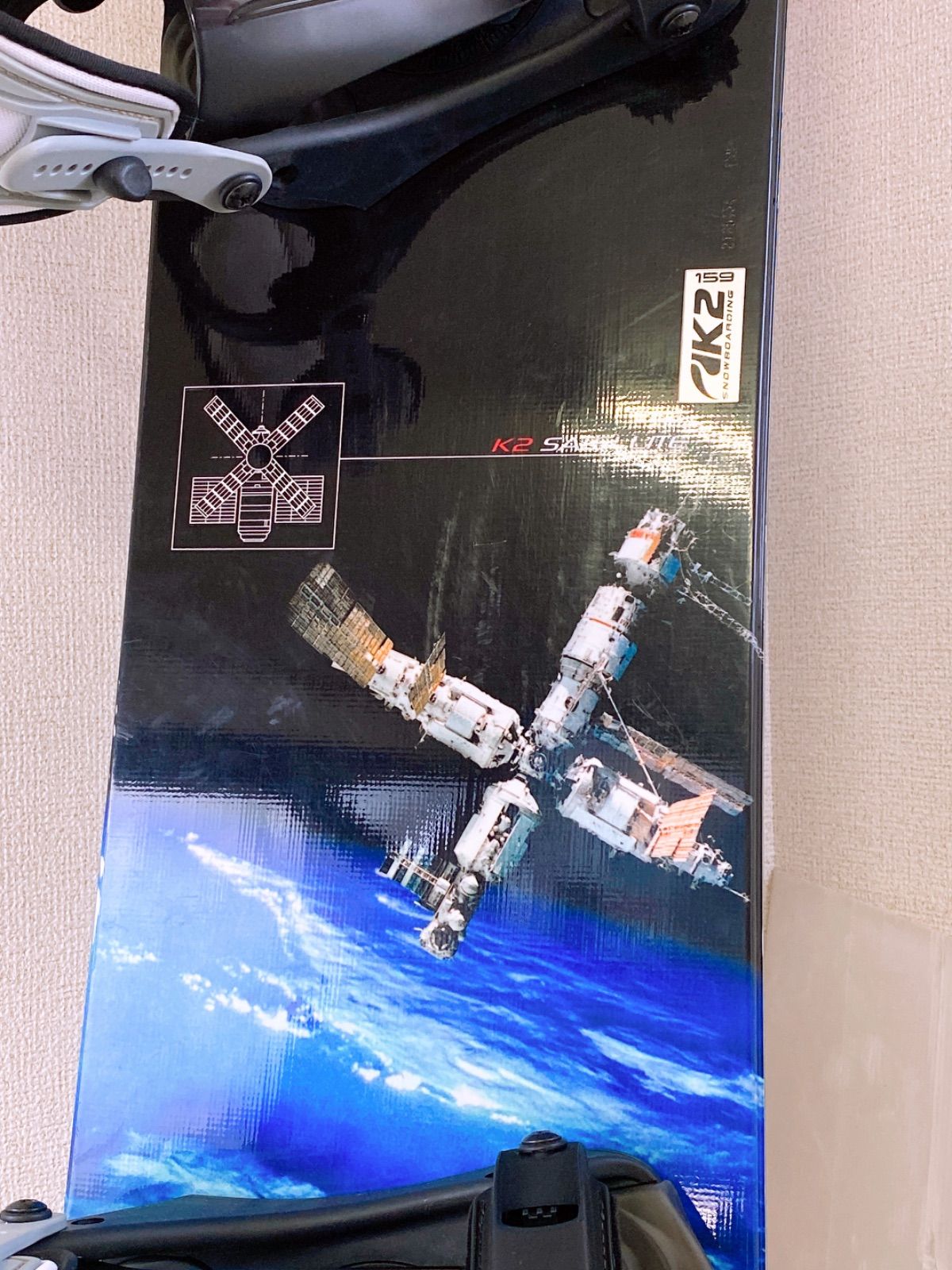 K2 SATELLITE 159 スノーボード BURTON.K2 スノボ 3点SET 159cm