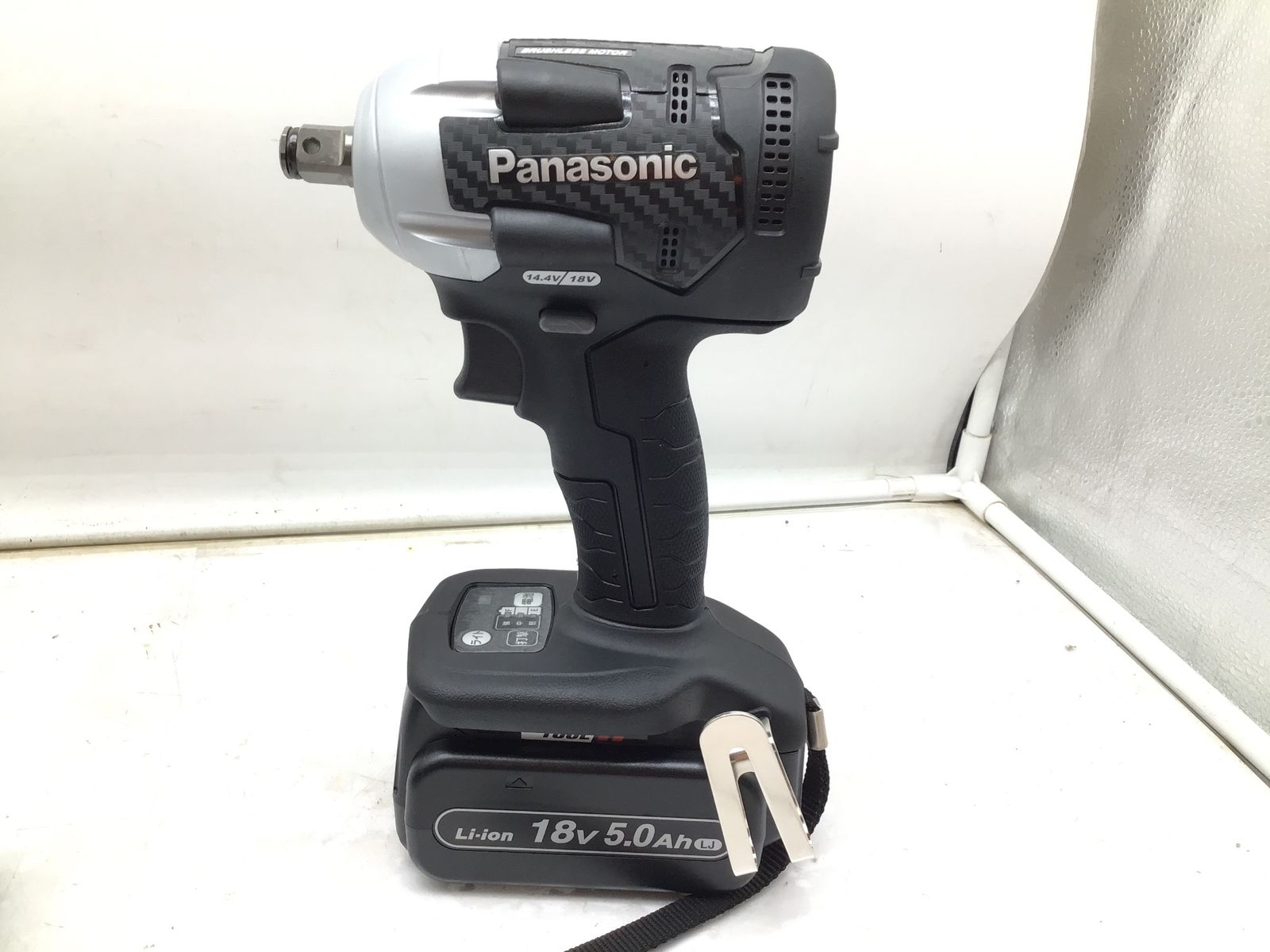 Panasonic パナソニック 18v充電式インパクトレンチ EZ75A8LJ2G-B IT7IKAVHNZMO エコツール小牧ｲﾝﾀｰ店 M02