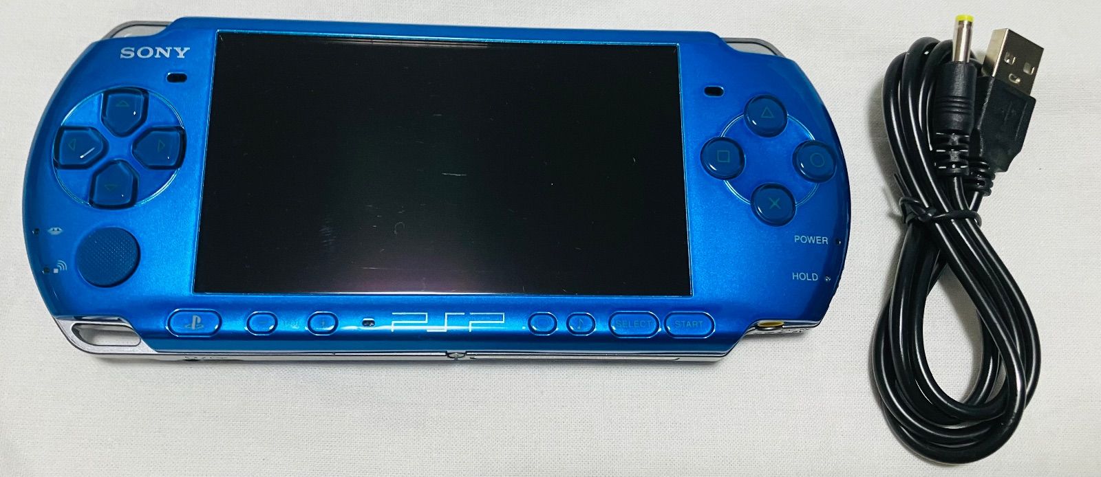 プレイステーションポータブル psp3000 バイブラントブルー 本体