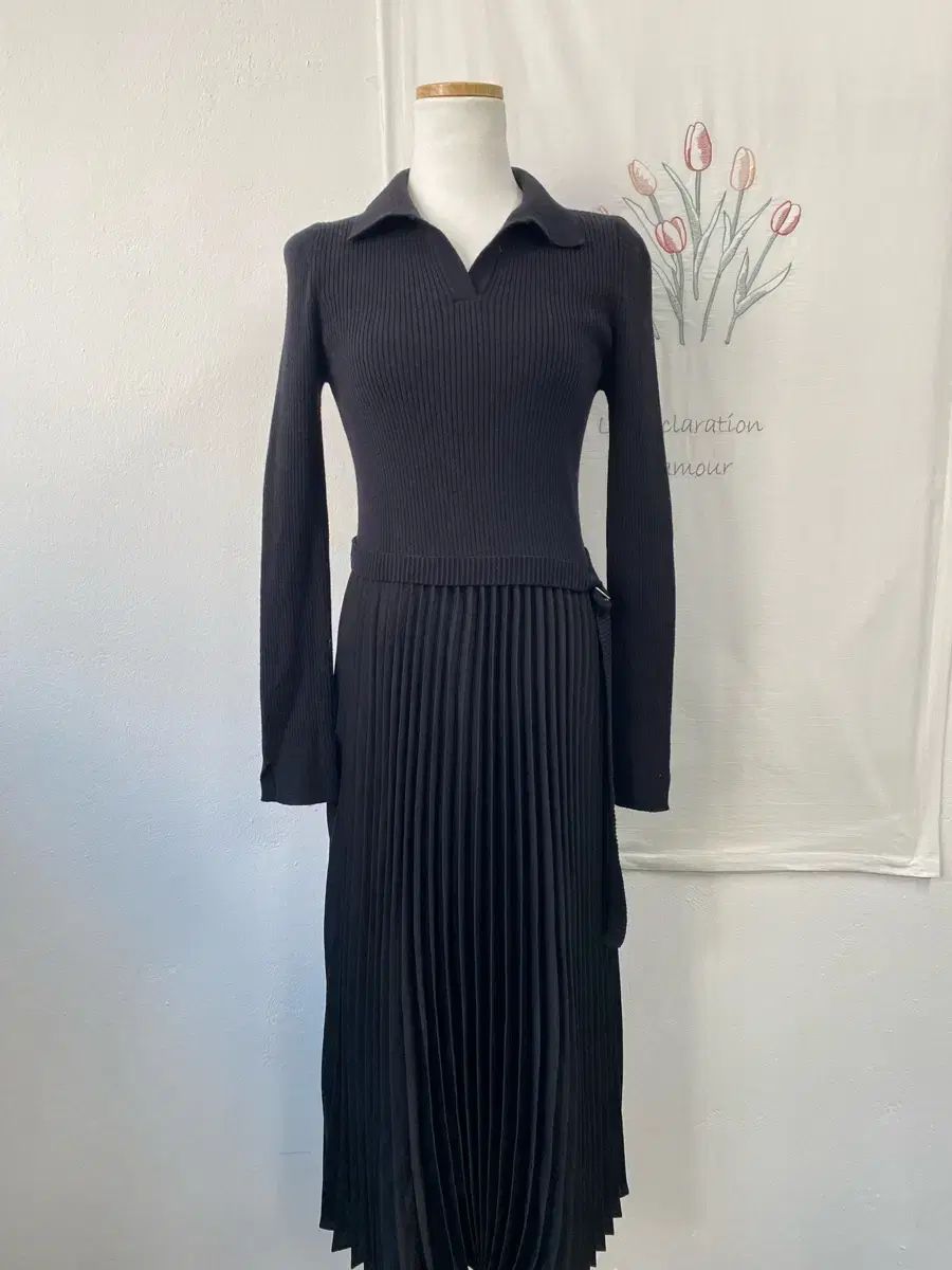 クラブモナコ Club Monaco クラブモナコ ニート プリーツ ロング Long ロング ONE PIECE ワンピース