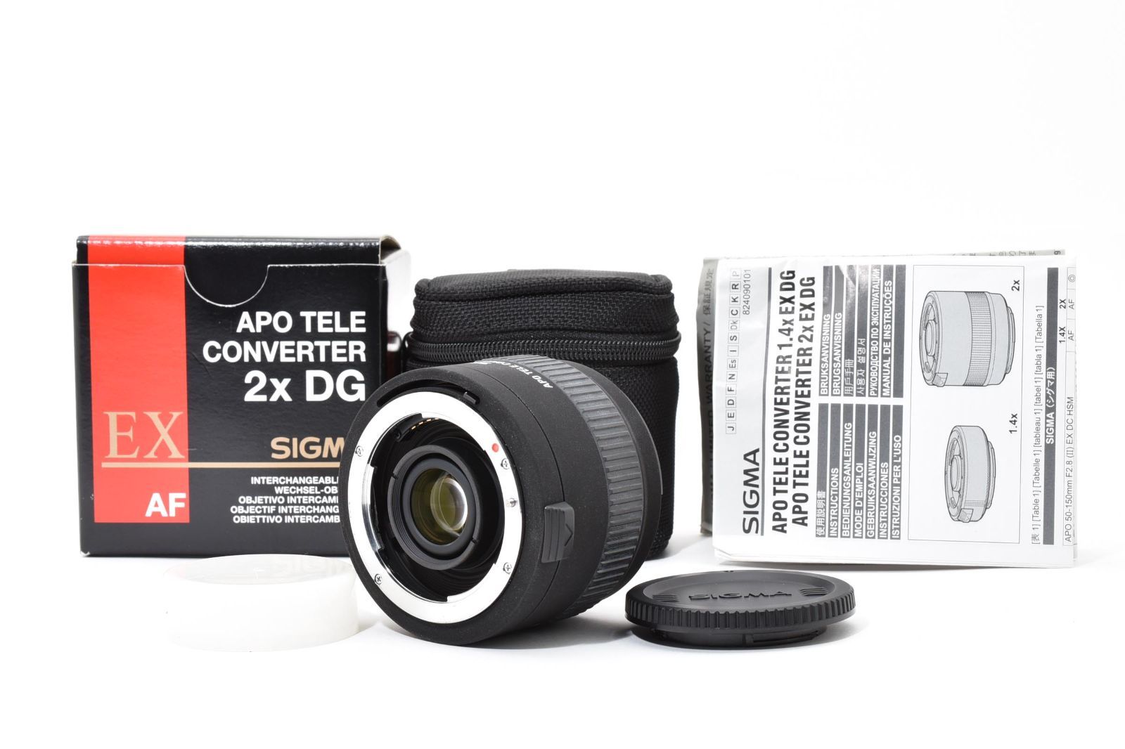 き シグマ SIGMA APO TELE CONVERTER 2x EX DG ニコンマウント OO3352 44