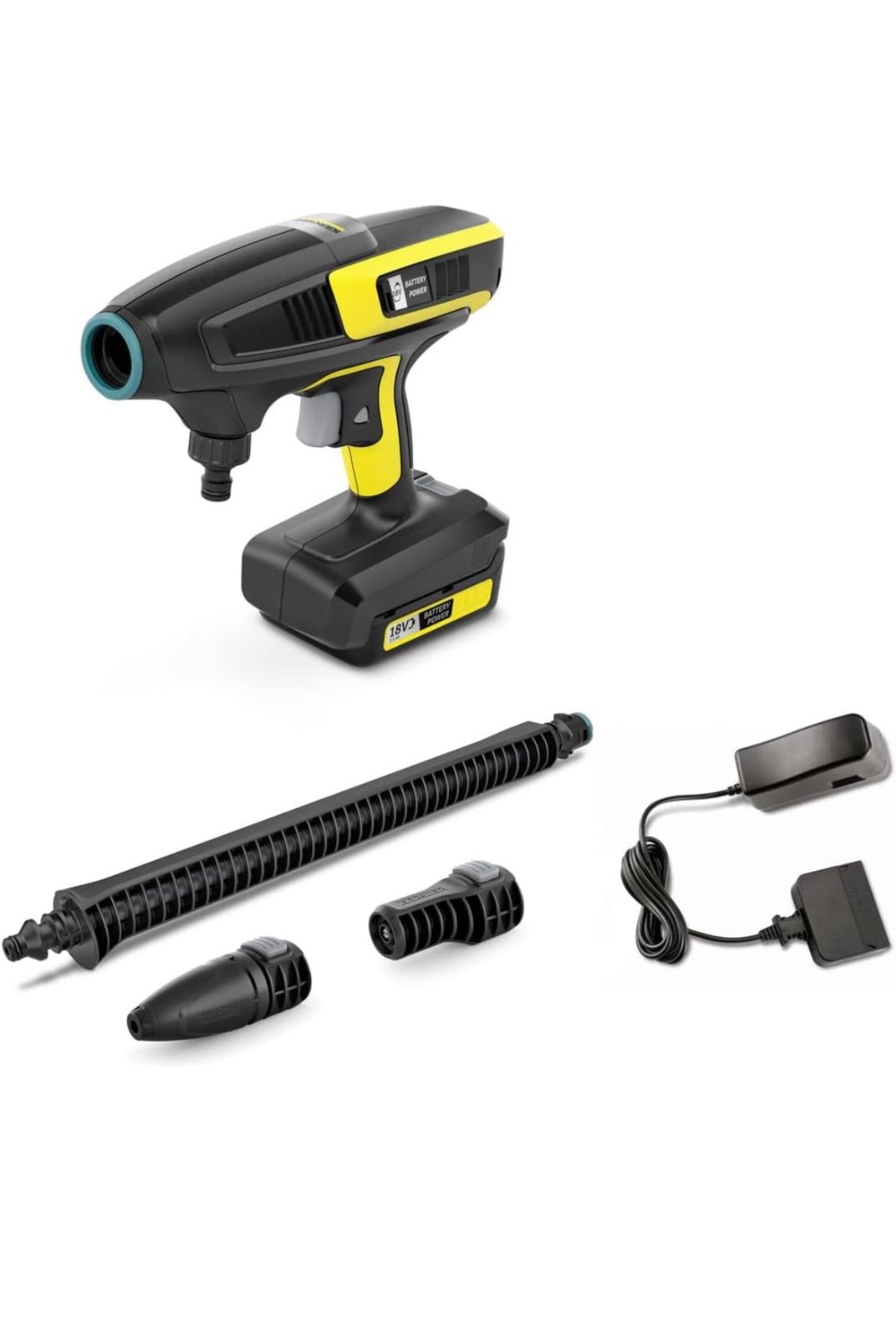 ケルヒャー KARCHER モバイル高圧洗浄機 KHB 6 1.328-113.0 ブラック