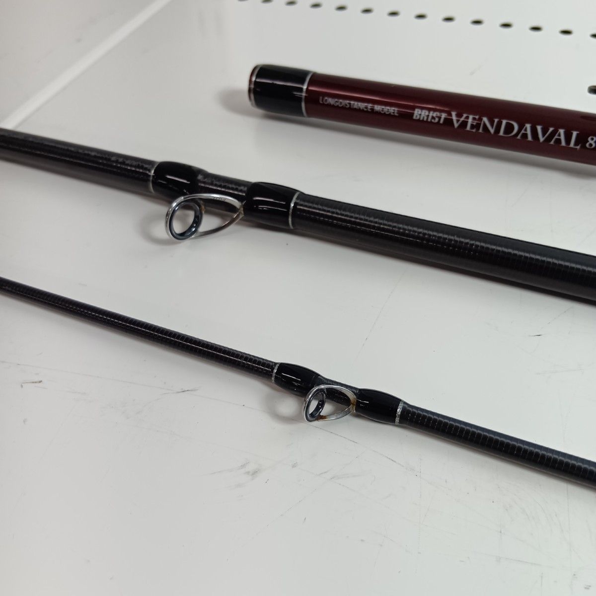  Fishman フィッシュマン 8 9 M 釣り用品 ロッド ルアーロッド キズ有 程度B 袋付き ルアーロッド ロッド