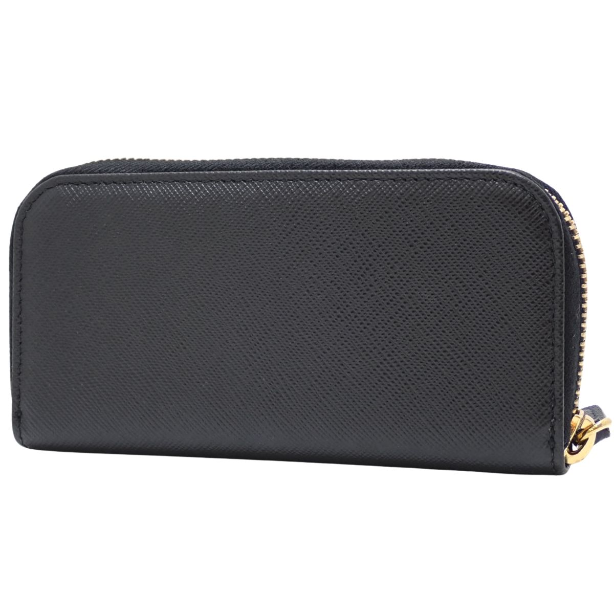 PRADA プラダ 6連キーケース キーケース|キーリング 六連 ラウンドファスナー ジップアラウンド 小物 サフィアーノレザー NERO ネロ ブラック黒 ゴールド金具 1PG604 レディース 40802161000 アラモード