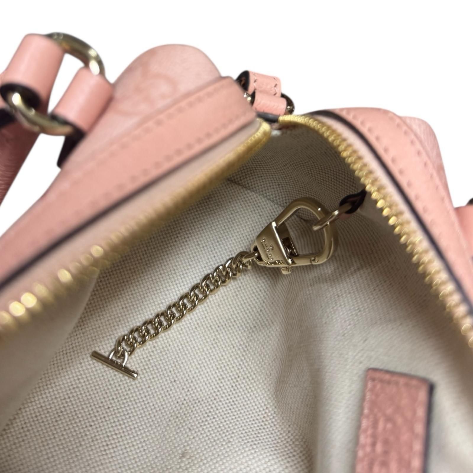 未使用 グッチ GUCCI 781490 0416 レディース ショルダーバッグ オフィディア ダスティピンク GGスプリームキャンバス グッチ オフィディア ミニバッグ ダスティピンク 781490 0416 GG