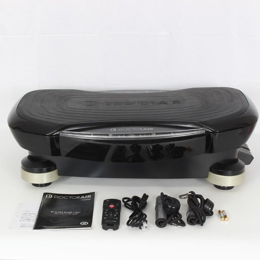 ドクターエア 3DスーパーブレードPRO SB-06-BK Dr.Air エクササイズ 振動マシン 本体