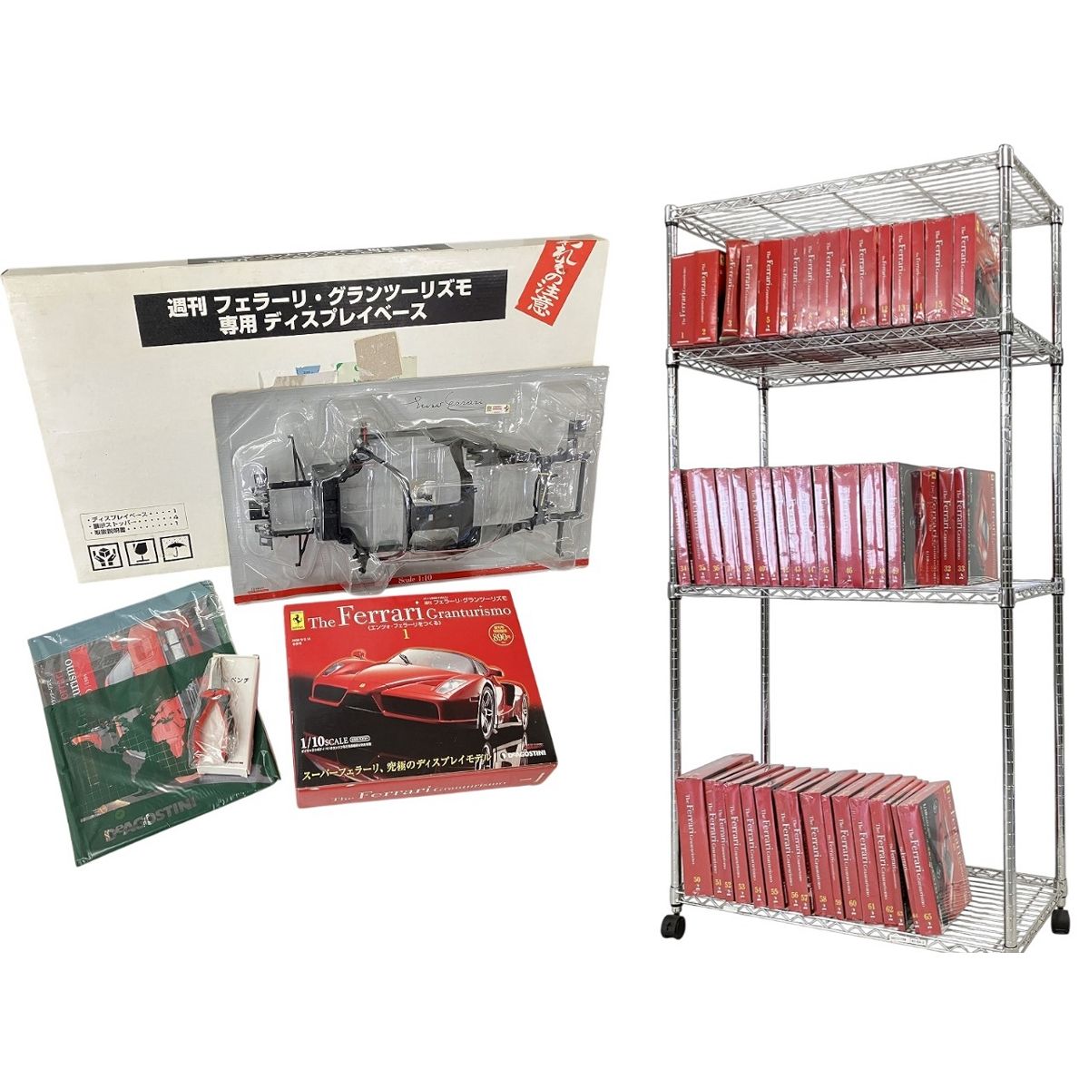 DeAGOSTINI 週刊フェラーリ グランツーリズモ 全65巻 デアゴスティーニ ♥ W10544032