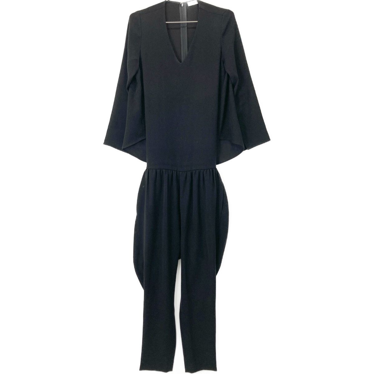 YOKOCHAN ヨーコチャン YCP-121-093 ﾌﾞﾗｯｸ Vﾈｯｸﾍﾟﾀﾙｼﾞｬﾝﾌﾟｽｰﾂ 36