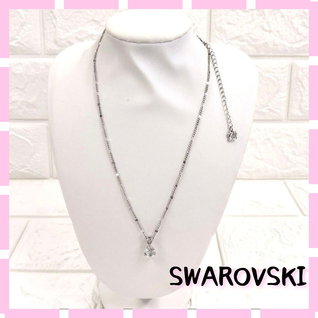 SWAROVSKI スワロフスキー ネックレス 箱無し - メルカリ