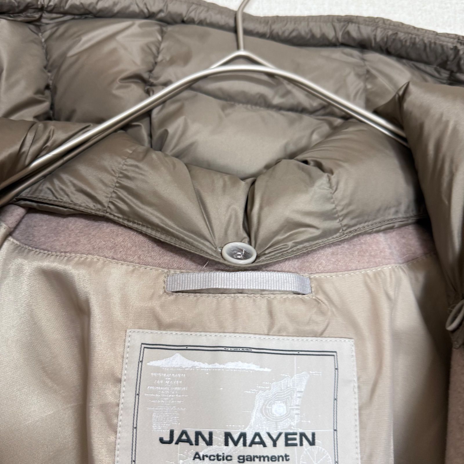 美品 MOORER社 JAN MAYEN ふわふわエコファー ダウンベスト 雑誌掲載品 
