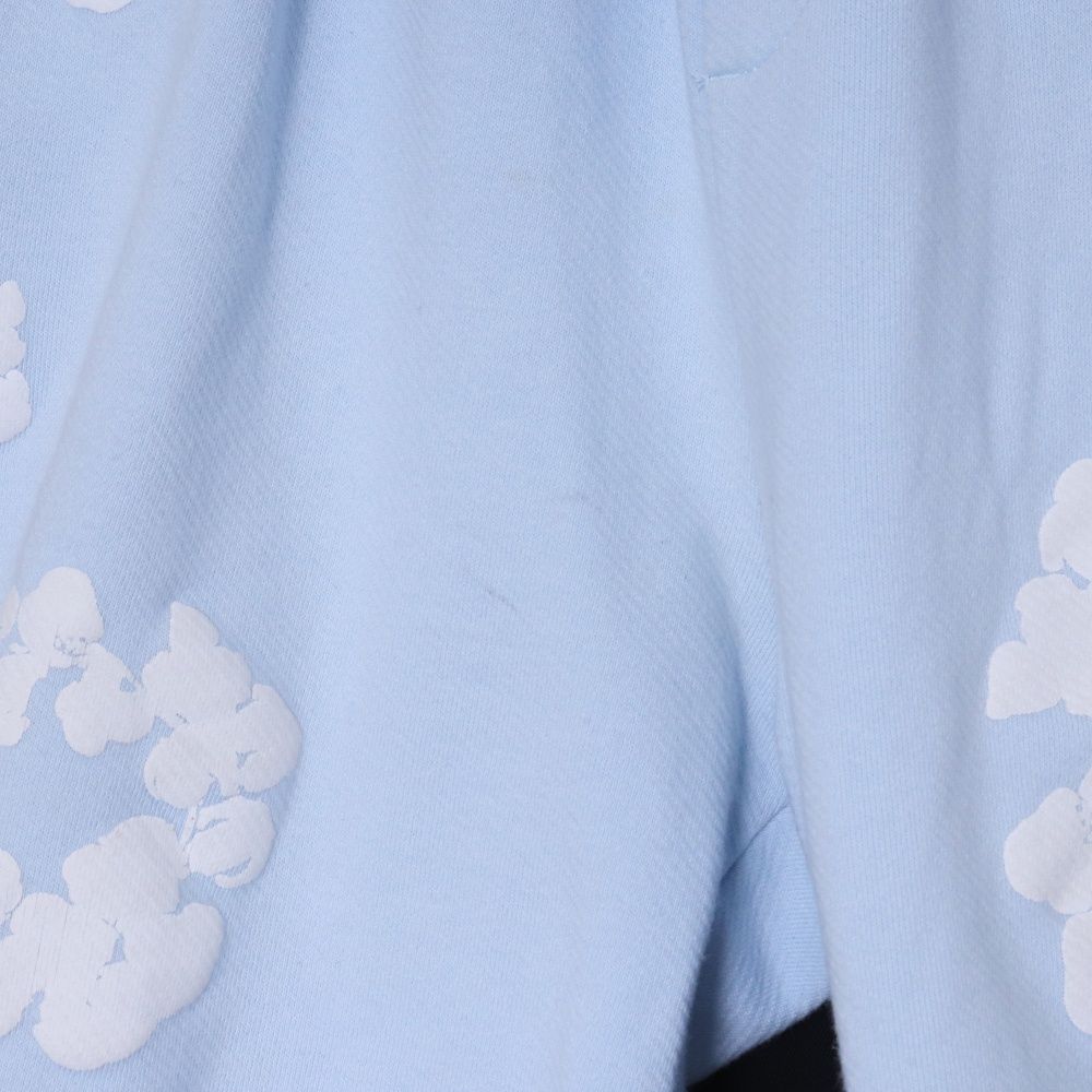  DENIM TEARS コットンリース スウェット ショーツ Lサイズ ブルー ショートパンツ ハーフパンツ パンツ