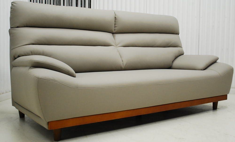 ３人掛けソファー グレー