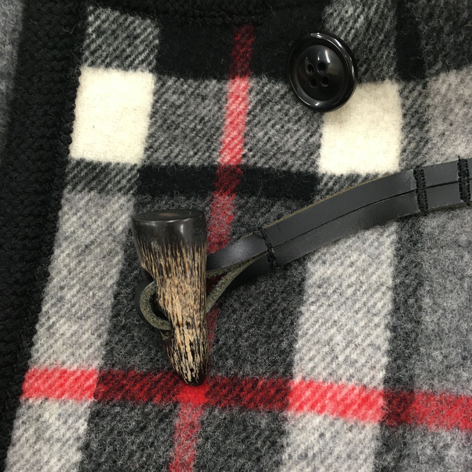 【美品】  Yorkland ヨークランド チェック柄 ダッフルコート 美品】 Yorkland ヨークランド チェック柄 ダッフルコート 2025